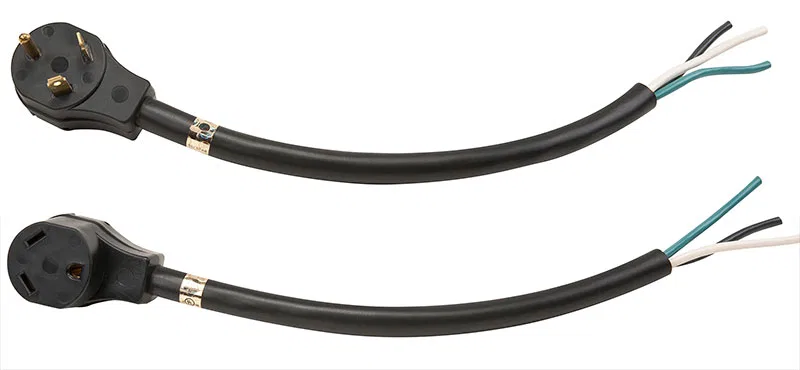 30A25MOST – SOUTHWIRE Power Cord, Power Supply Cord 30 Amps 25 Foot Length 3 Prong Male End And End For Hard Wiring 1...